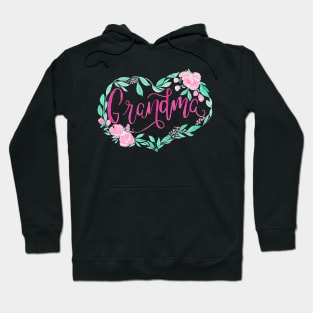 Grandma floral design Hoodie